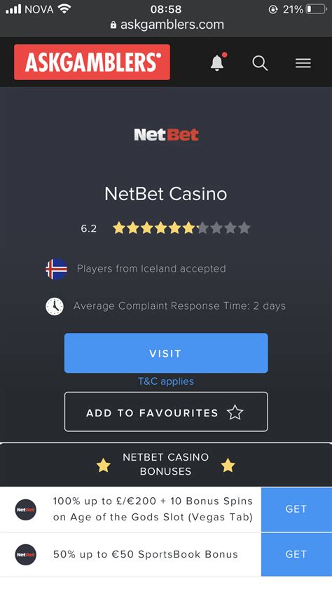 NetBet player complains about verification
